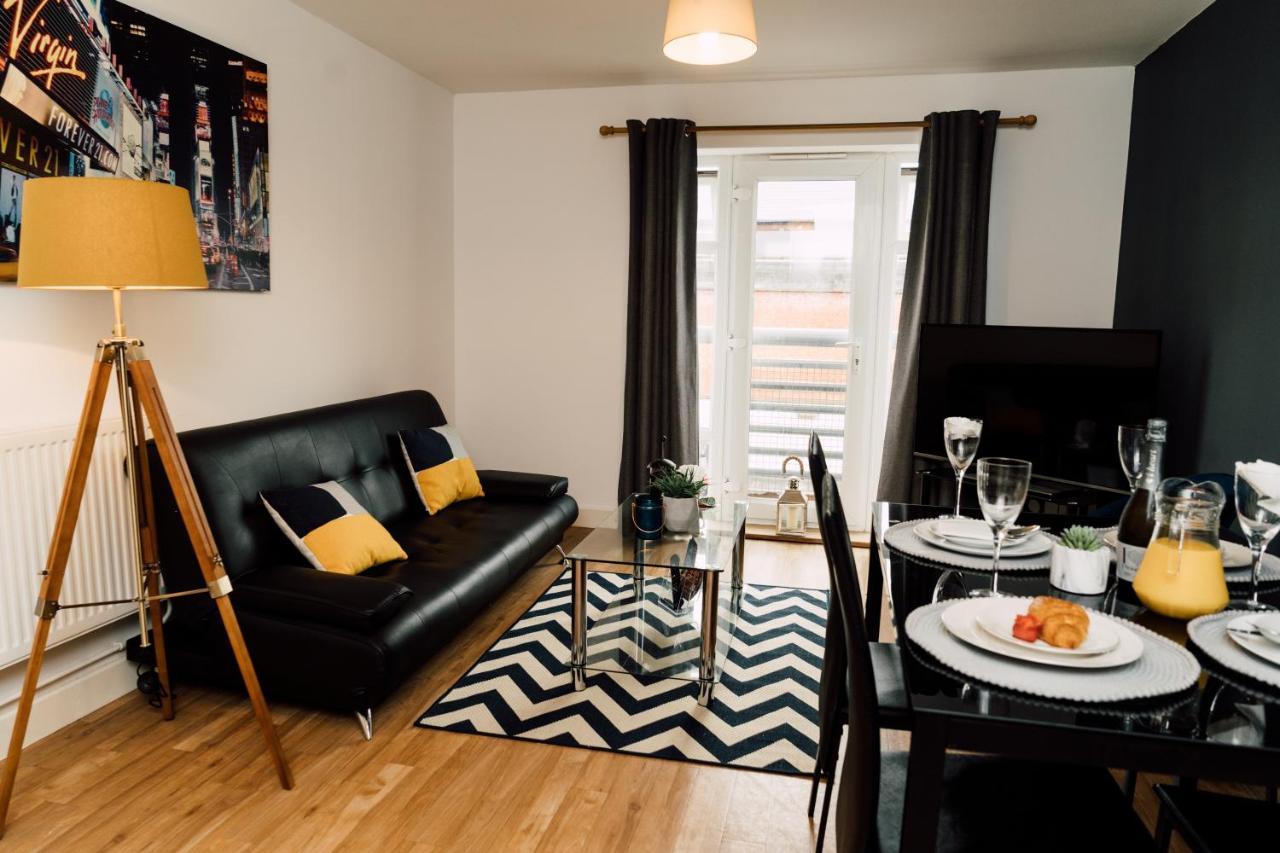 Contractor Stays I Long Stay Offer I Gated Parking I Wifi I Workspace I Pride Apartments Derby Esterno foto